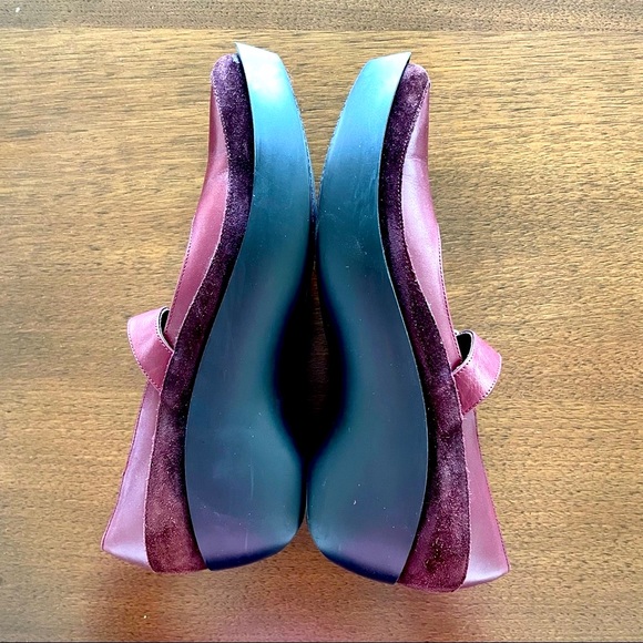Robert Clergerie Paris Mary Jane Platform Burgundy / Oxblood / Red Size 10 - Picture 4 of 11